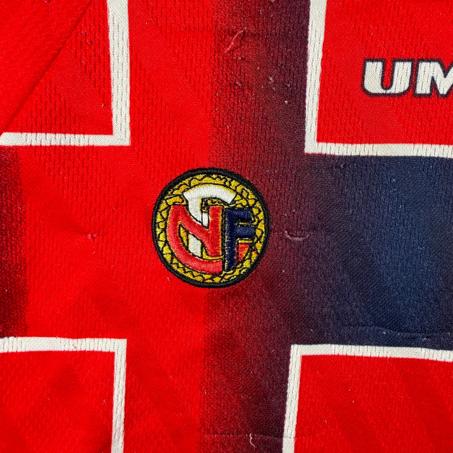 Norway 1998 home junior #9 Tore André Flo