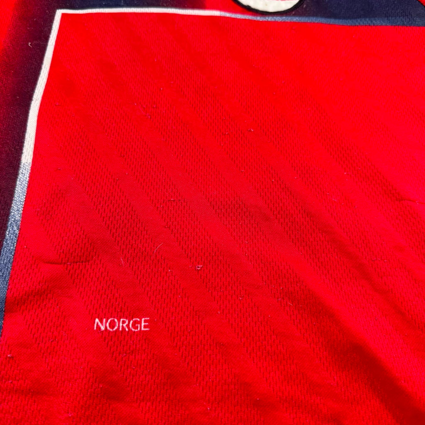 Norway 1998 home junior #9 Tore André Flo
