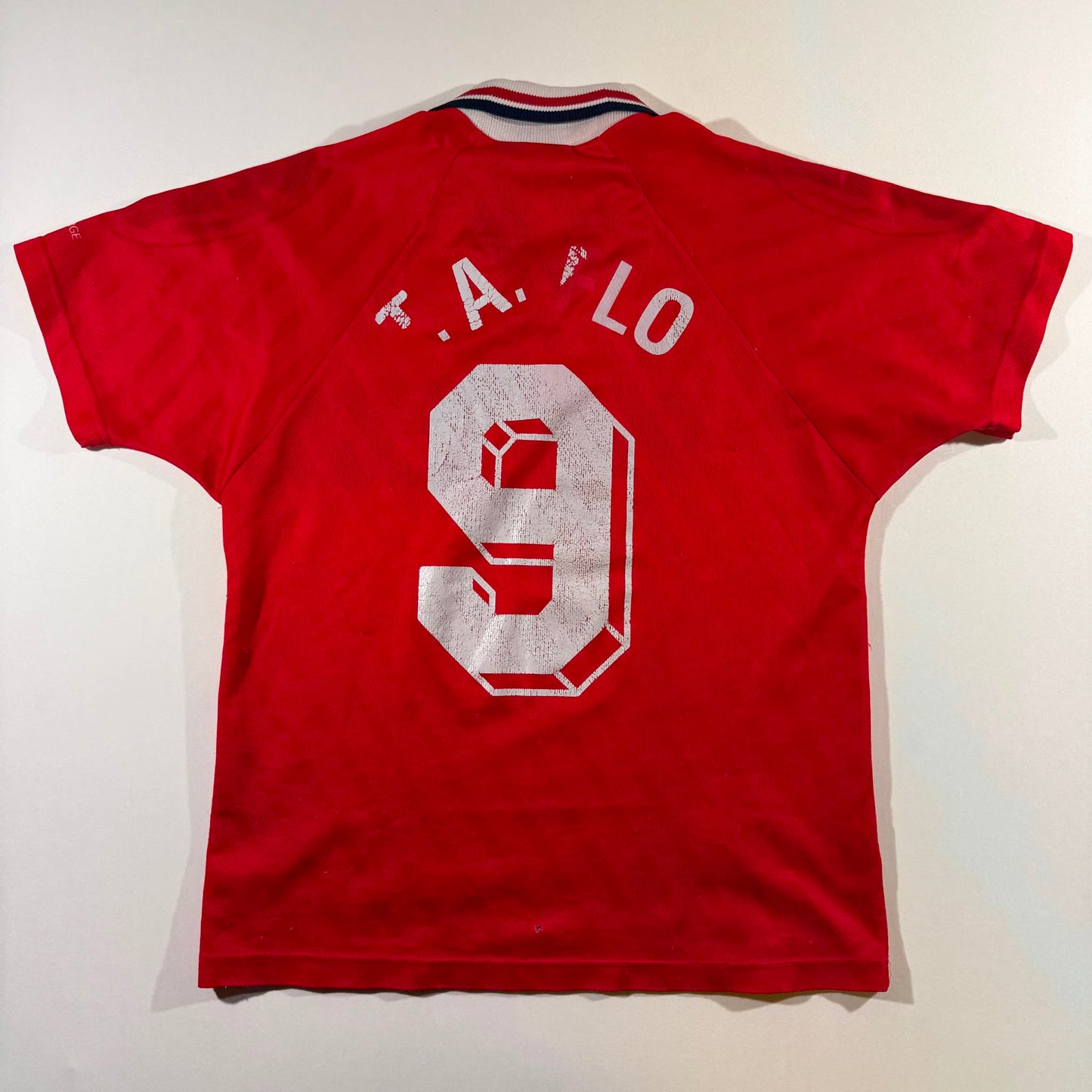 Norway 1998 home junior #9 Tore André Flo