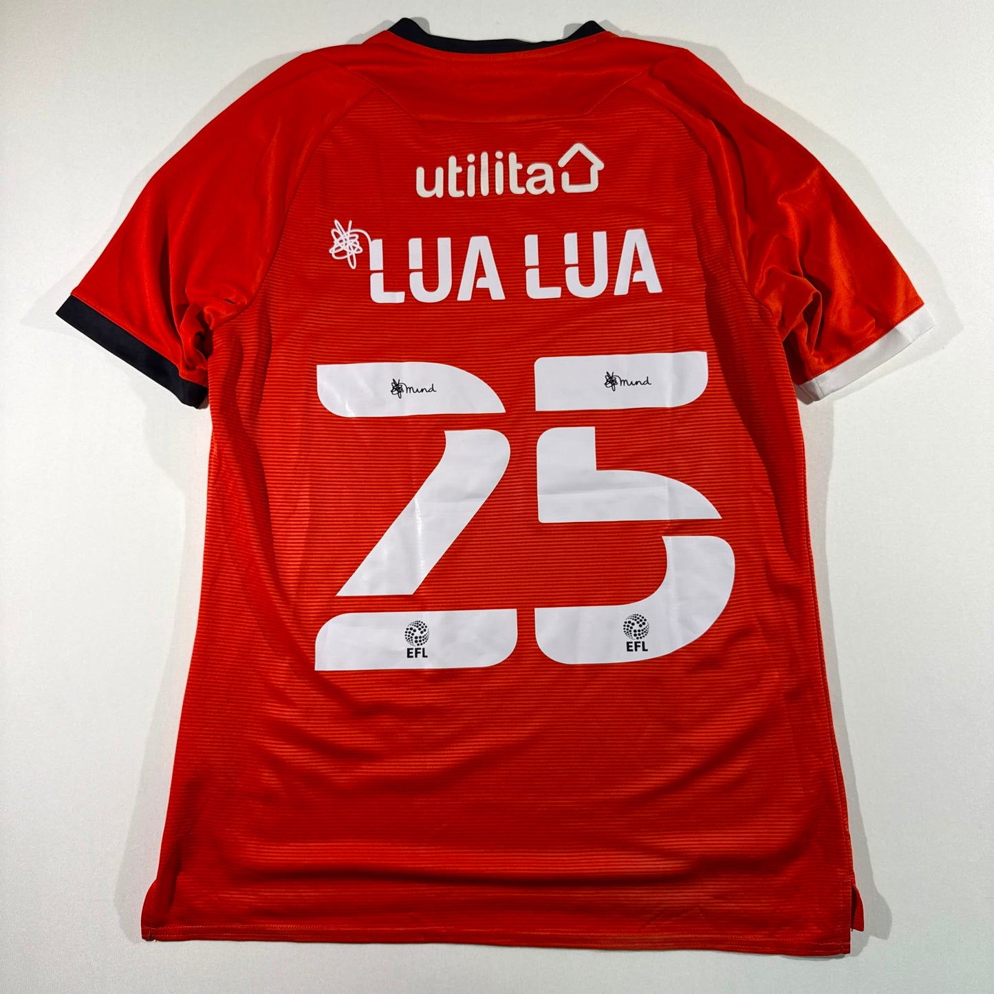 Luton Town 2020/21 home #25 Kazenga LuaLua