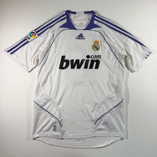 Real Madrid 2007/08 home #18 Javier Saviola