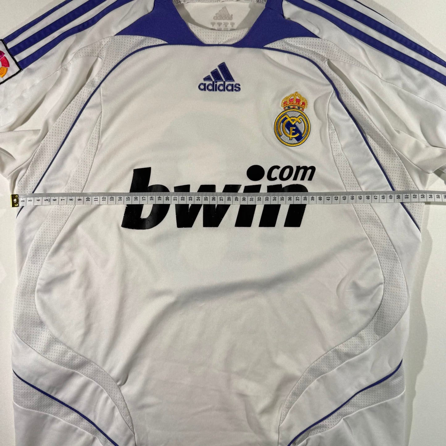 Real Madrid 2007/08 home #18 Javier Saviola