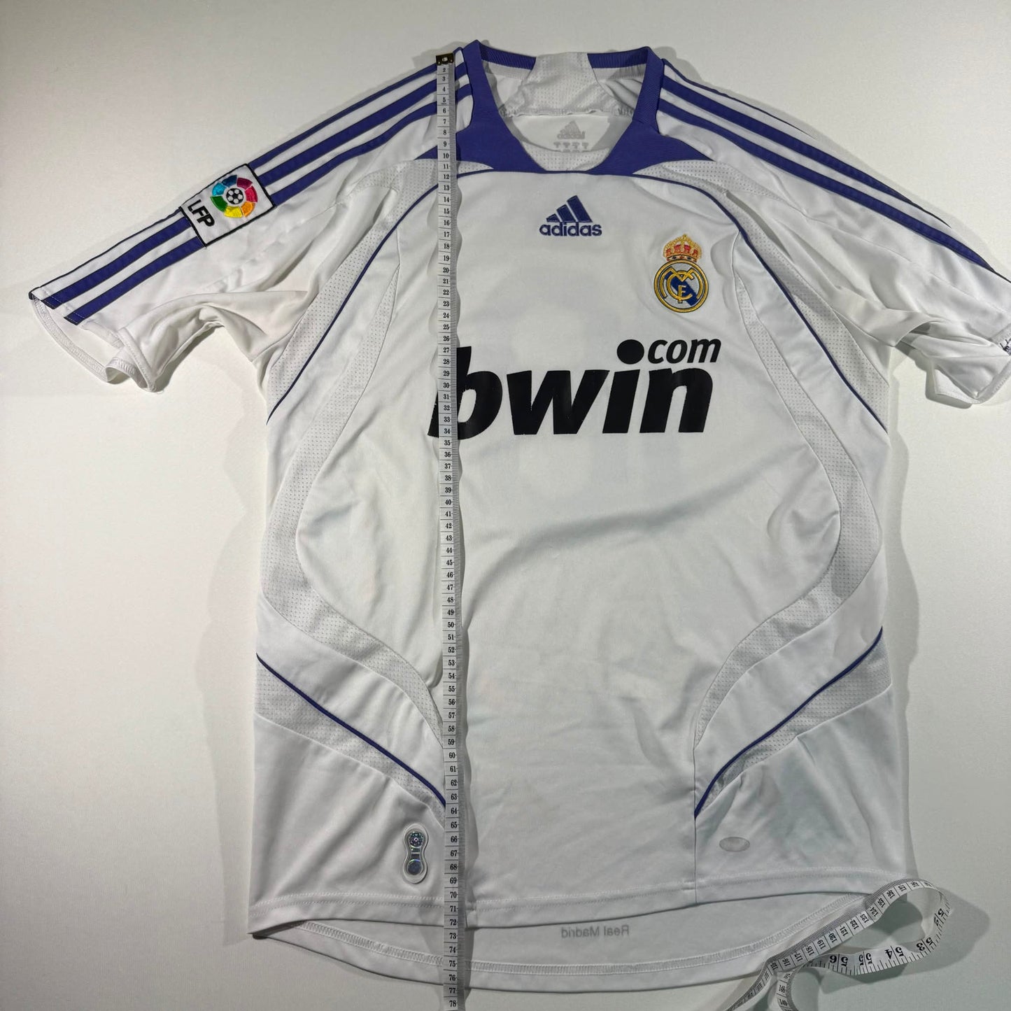 Real Madrid 2007/08 home #18 Javier Saviola