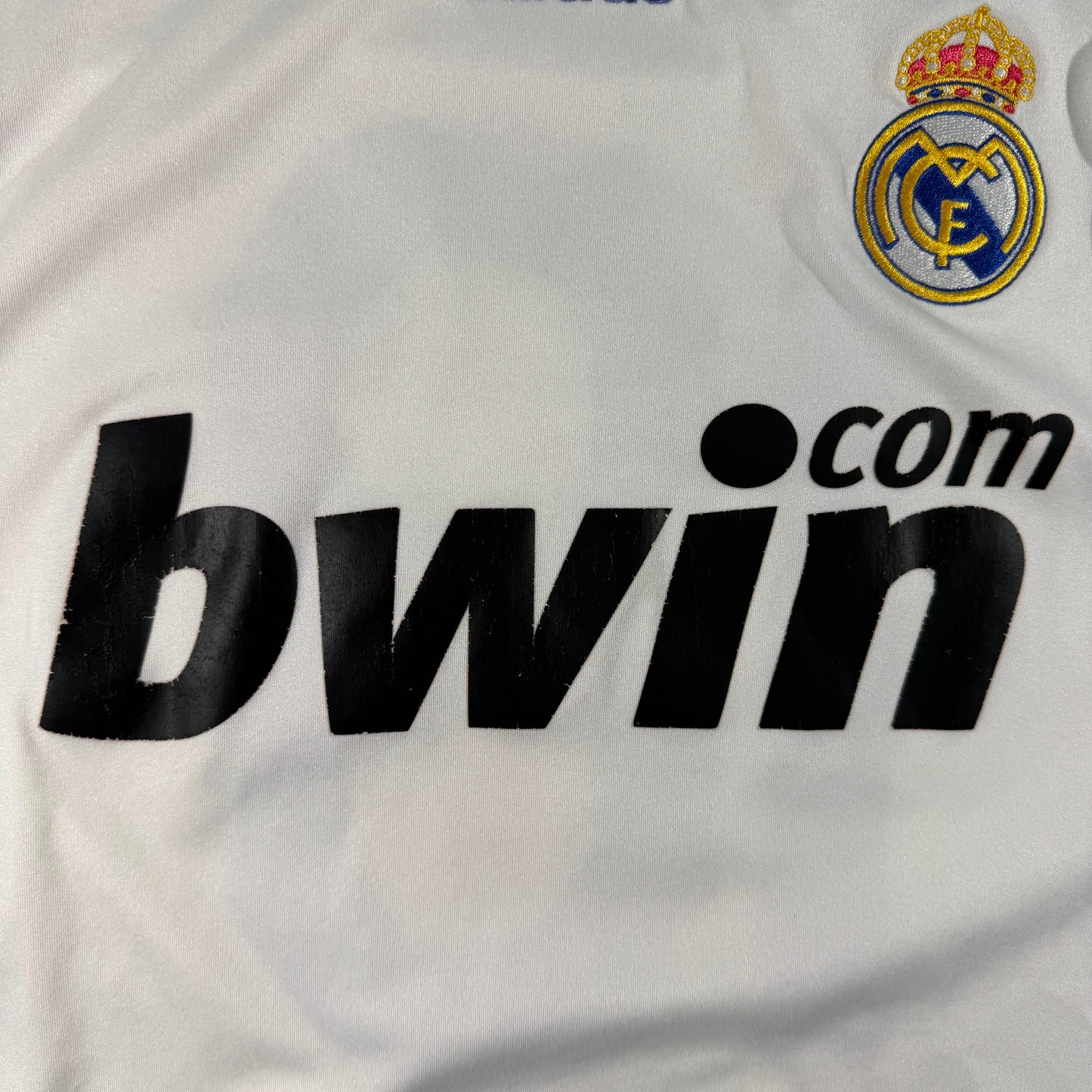 Real Madrid 2007/08 home #18 Javier Saviola