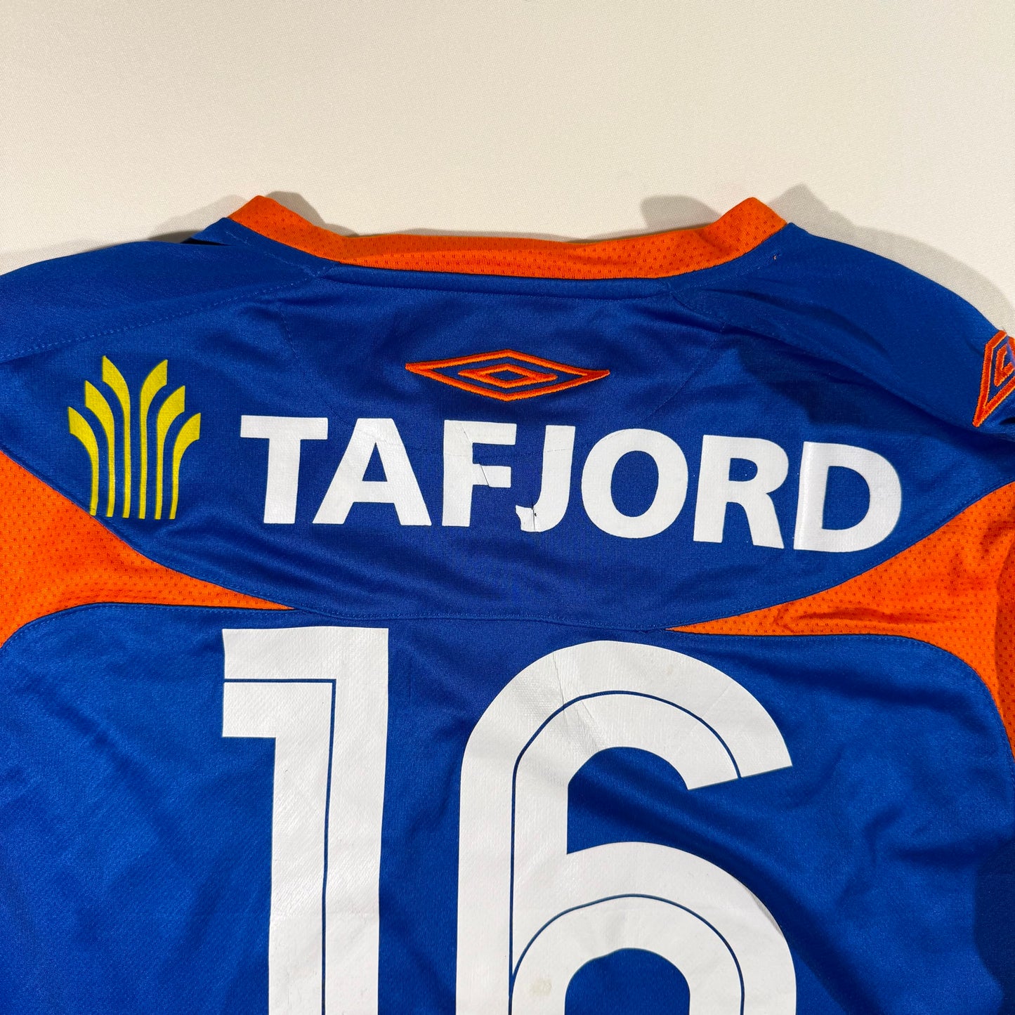 Aalesunds FK 2009 away match worn #16 Enar Jääger (M)