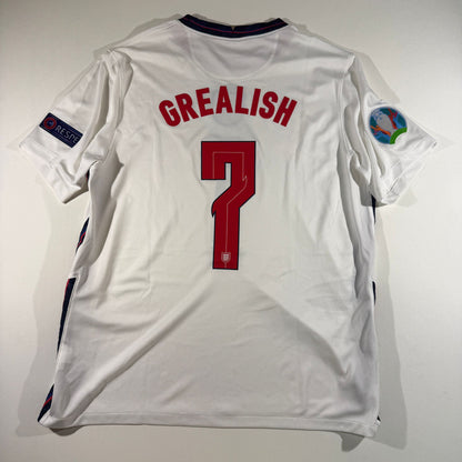 England 2020 home #7 Jack Grealish (XL)