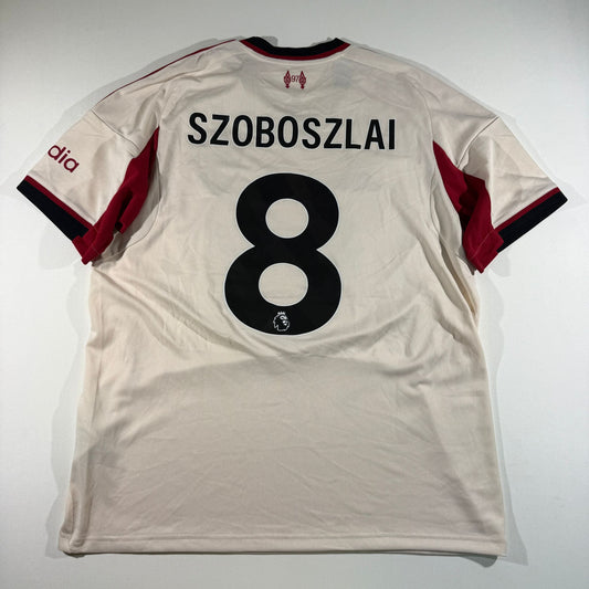 Liverpool 2025/26 away #8 Dominik Szoboszlai (XL)