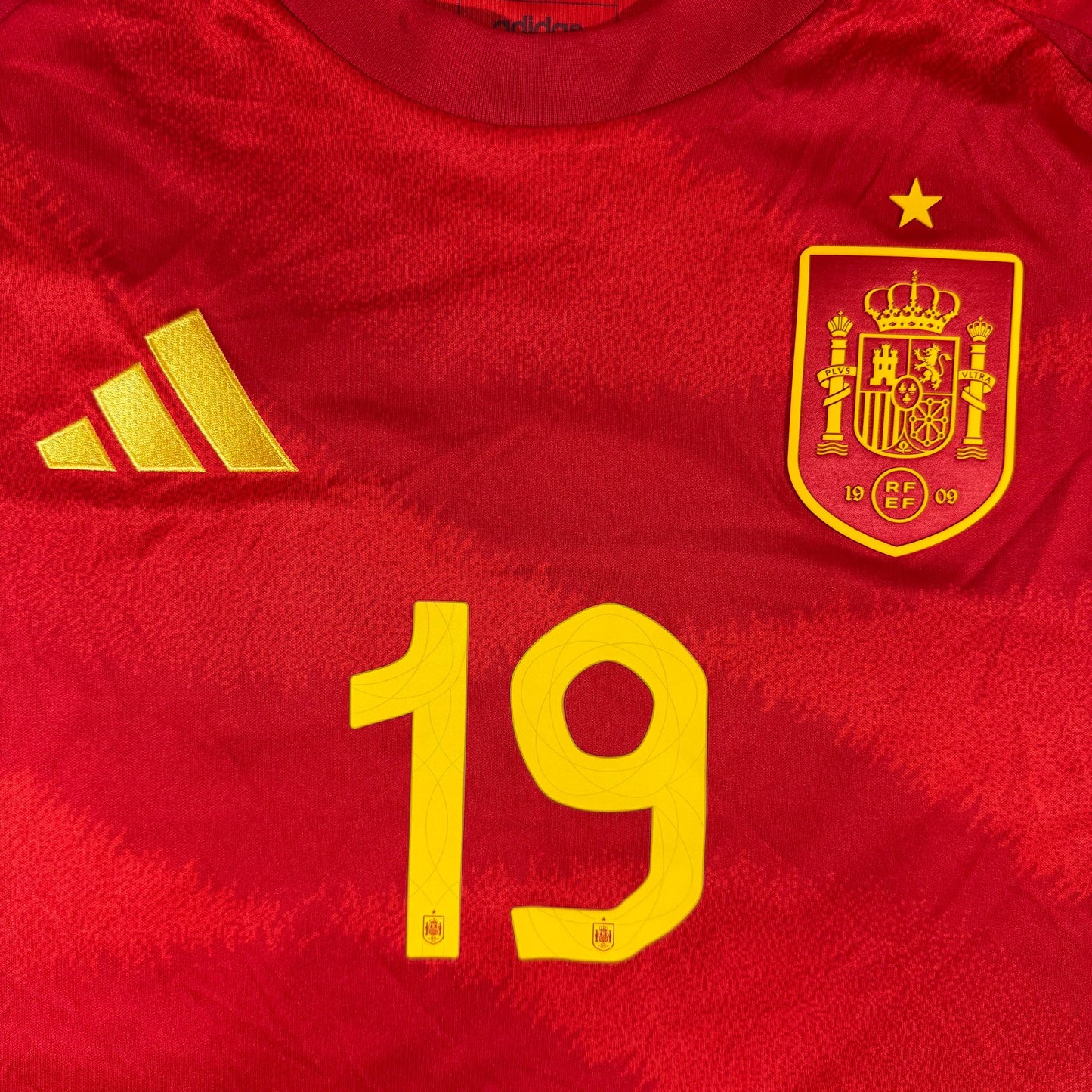 Spain 2024 home #19 Lamine Yamal (L)