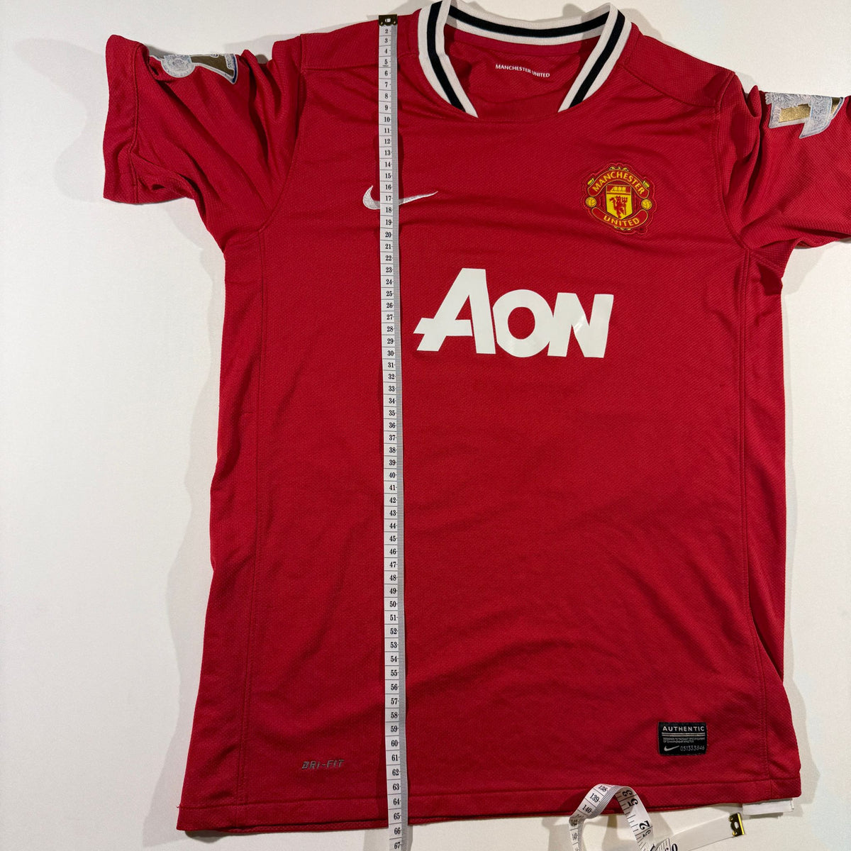 Manchester United 2011/12 home #24 Darren Fletcher (S)