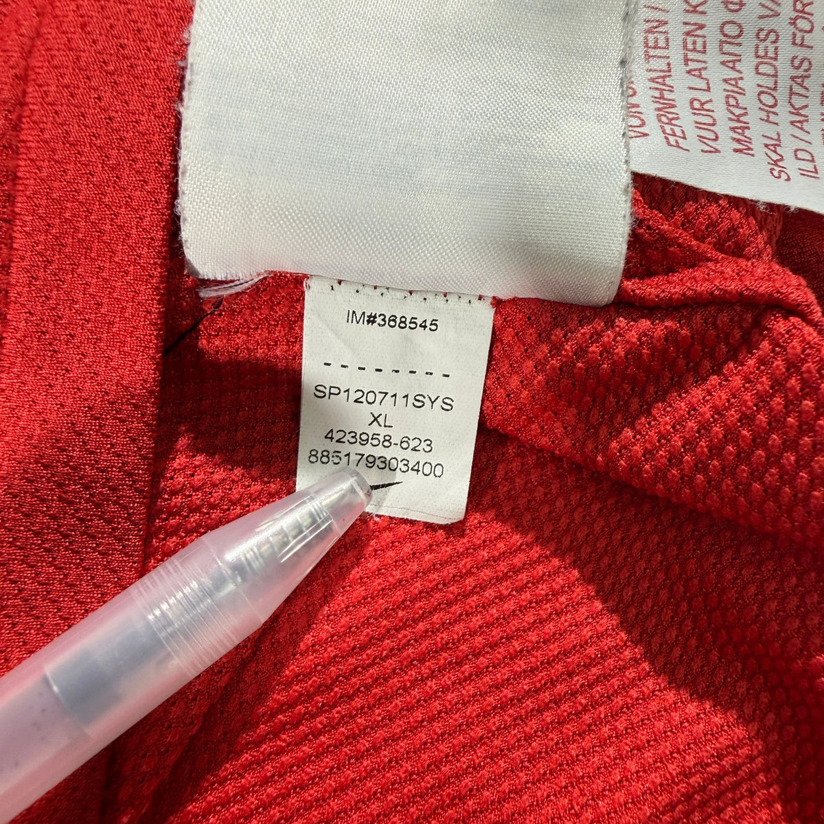 Manchester United 2011/12 home #24 Darren Fletcher (S)