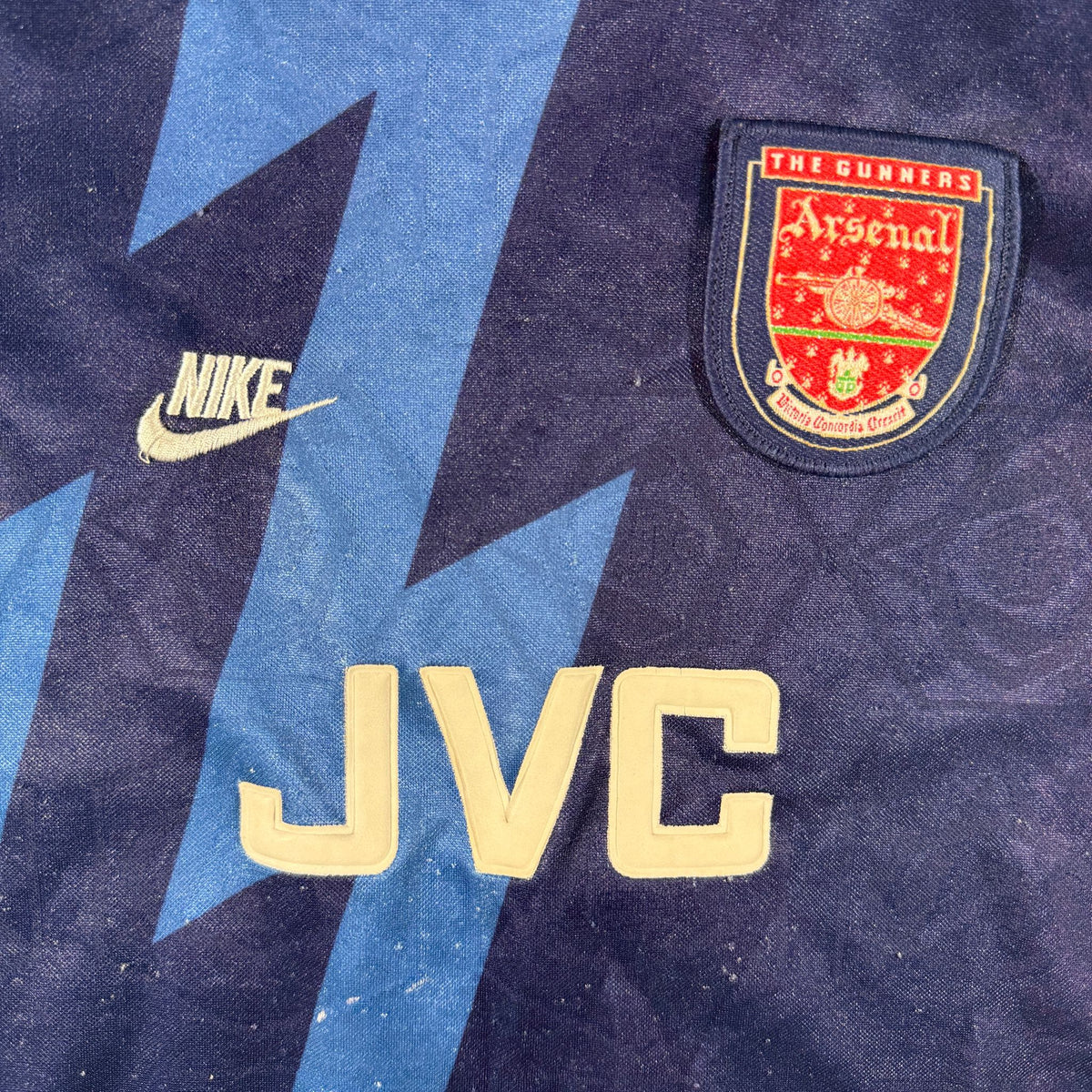 Arsenal 1995/96 away #10 Dennis Bergkamp (S)