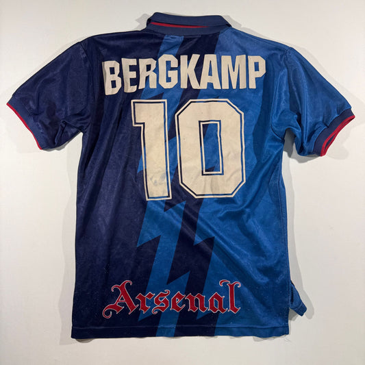 Arsenal 1995/96 away #10 Dennis Bergkamp (S)