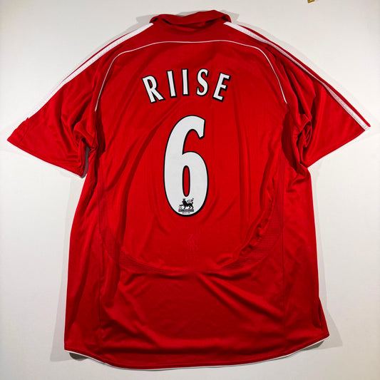 Liverpool 2006-8 home #6 John Arne Riise (XL)