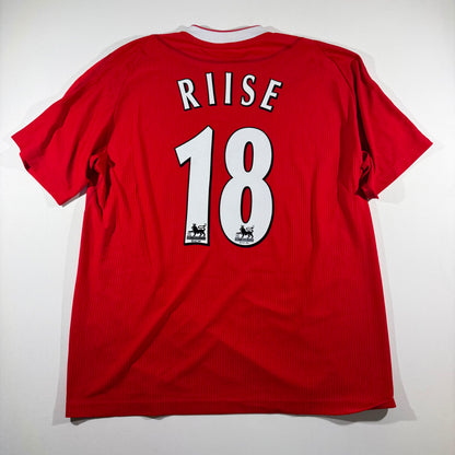 Liverpool 2002-4 home #18 John Arne Riise (XL)