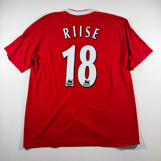 Liverpool 2002-4 home #18 John Arne Riise (XL)