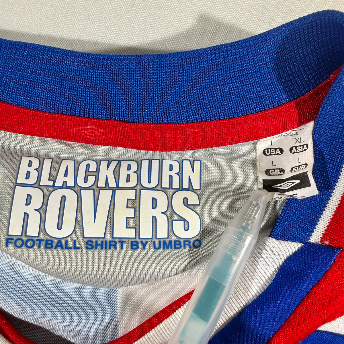 Blackburn Rovers 2007/08 home #12 Morten Gamst Pedersen (L)