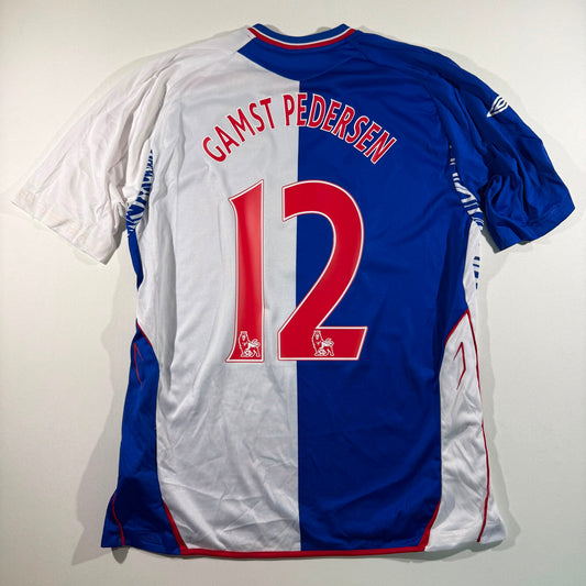 Blackburn Rovers 2007/08 home #12 Morten Gamst Pedersen (L)