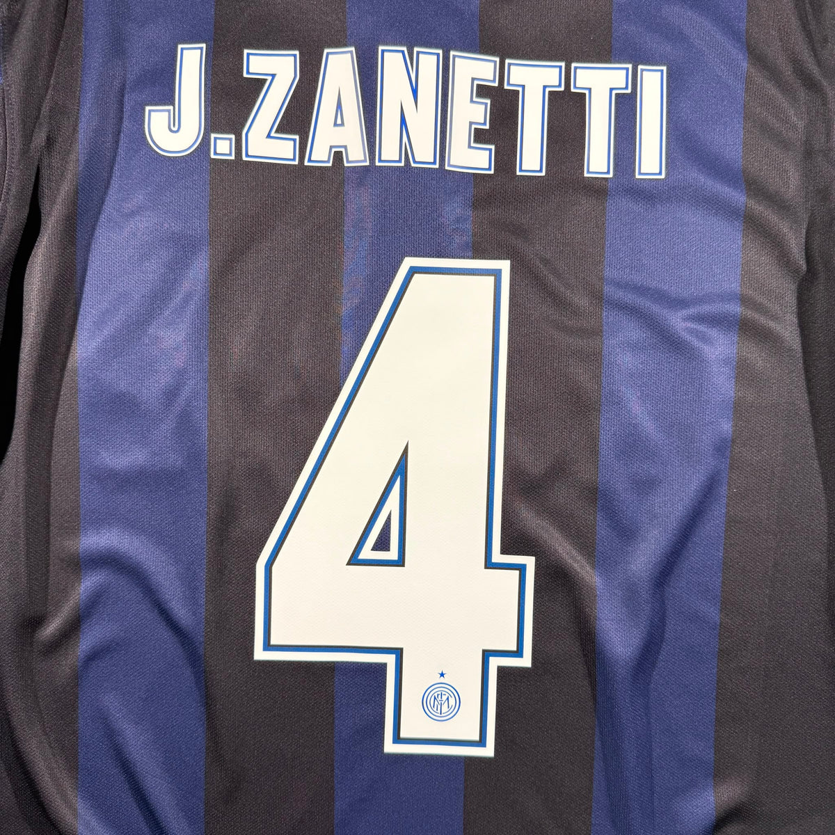 Inter Milan 2013/14 home #4 Javier Zanetti (M)