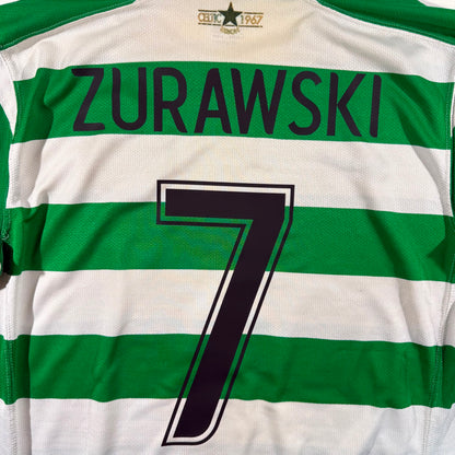 Celtic 2007/08 home #7 Maciej Żurawski (M)