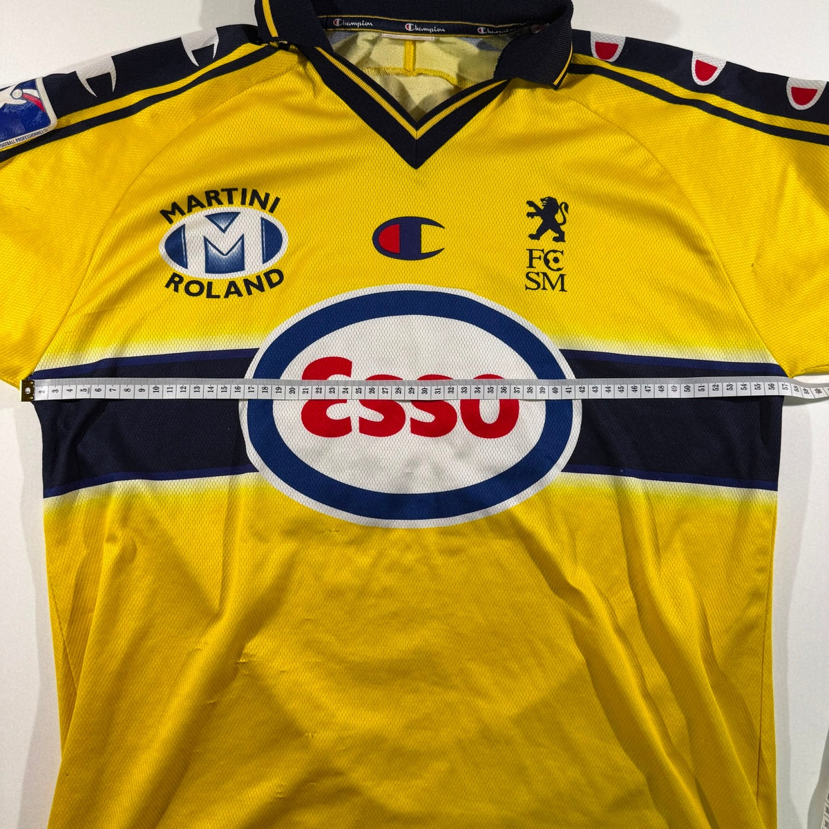 Sochaux 2002/03 home #28 Marcelo Trapasso match worn (L)