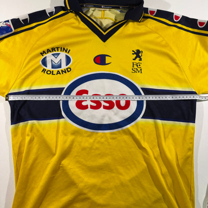 Sochaux 2002/03 home #28 Marcelo Trapasso match worn (L)