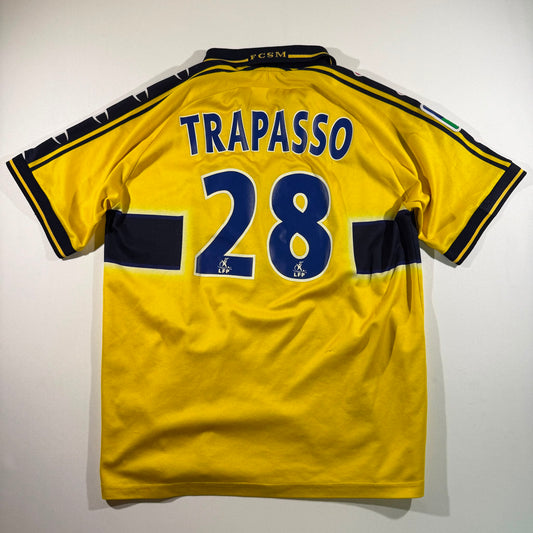 Sochaux 2002/03 home #28 Marcelo Trapasso match worn (L)