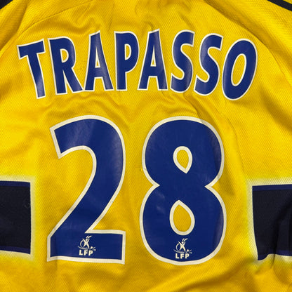 Sochaux 2002/03 home #28 Marcelo Trapasso match worn (L)