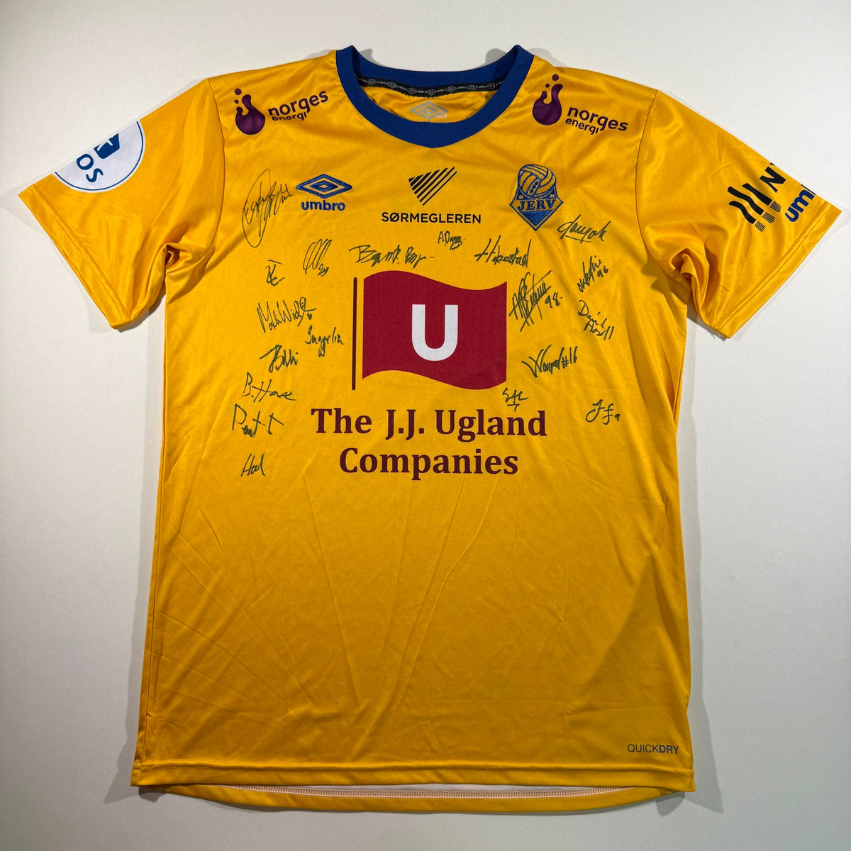 FK Jerv 2019 home signed (XL)