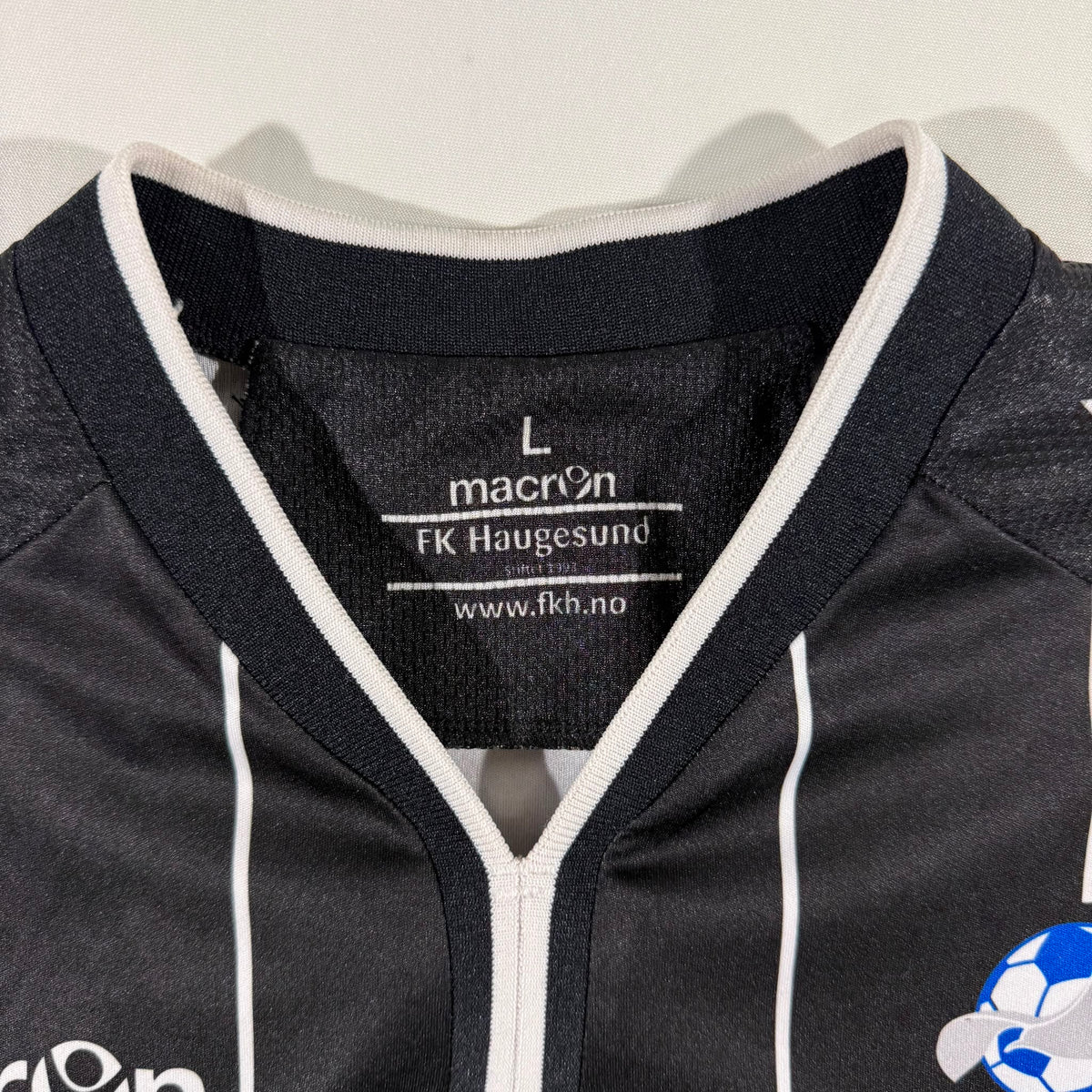Haugesund 2015 third match issued signed #50 Dušan Cvetinović (L)