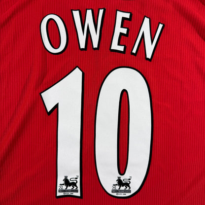 Liverpool 2002-04 home #10 Michael Owen (XL)