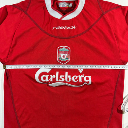 Liverpool 2002-04 home #17 Steven Gerrard (S)