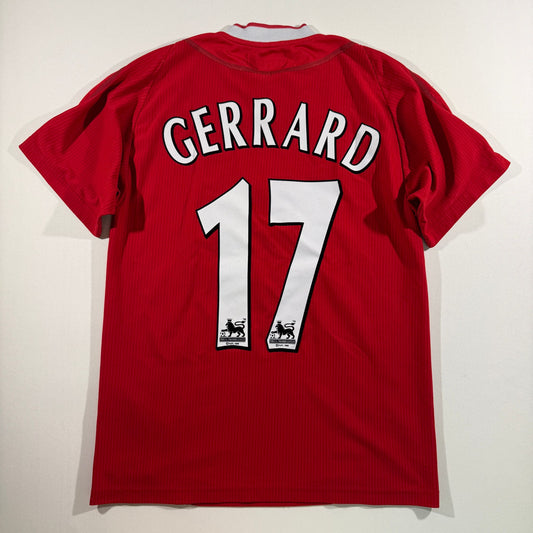 Liverpool 2002-04 home #17 Steven Gerrard (S)
