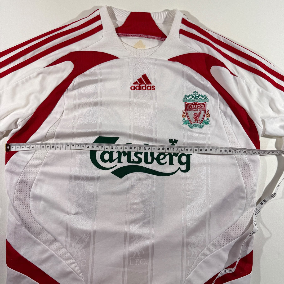 Liverpool 2007/8 away shirt #14 Xabi Alonso (L)