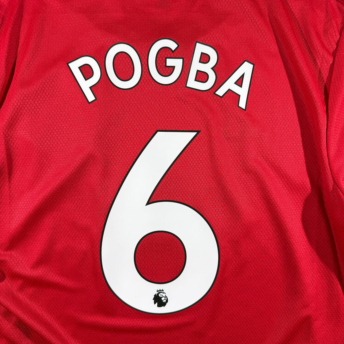 Manchester United 2019/20 home shirt #6 Paul Pogba (L)